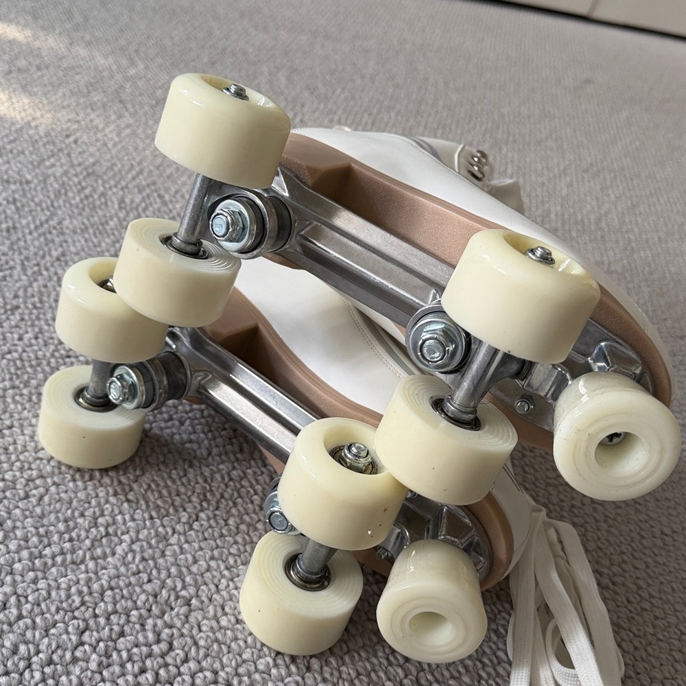 Altar'd State White Roller Skates - Picture 4 of 6